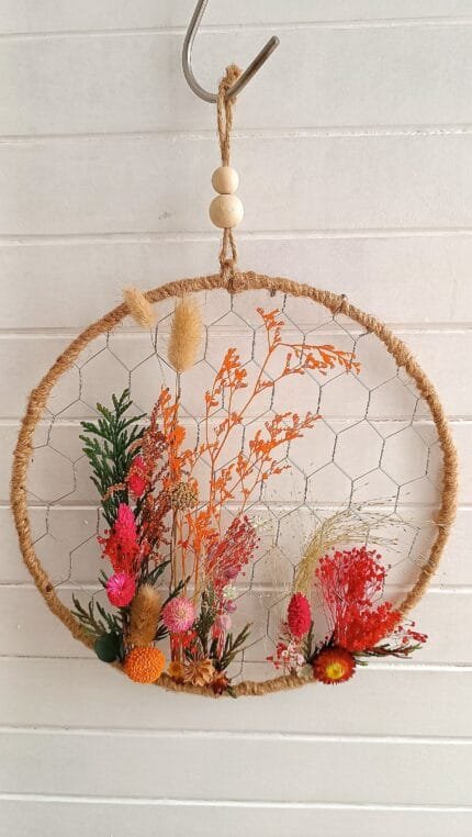 Aro de Flores Preservadas