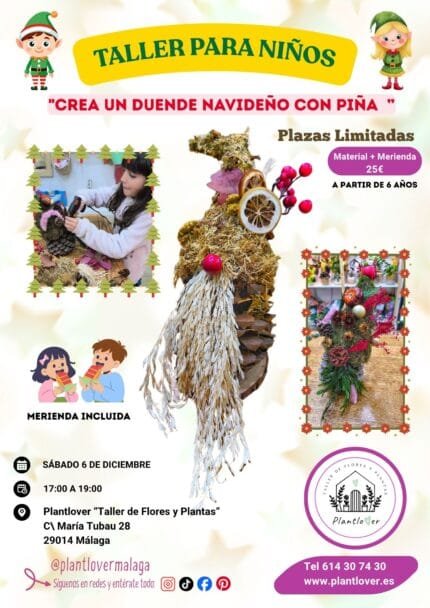 Taller Infantil crea tu Piña Duende