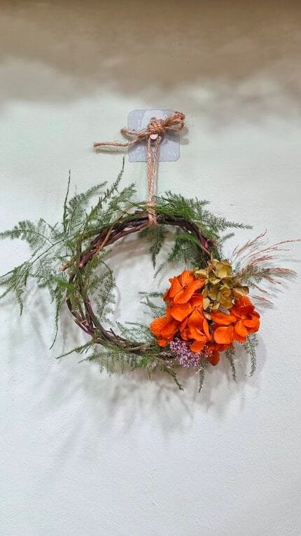 Corona Pequeña Flor Preservada